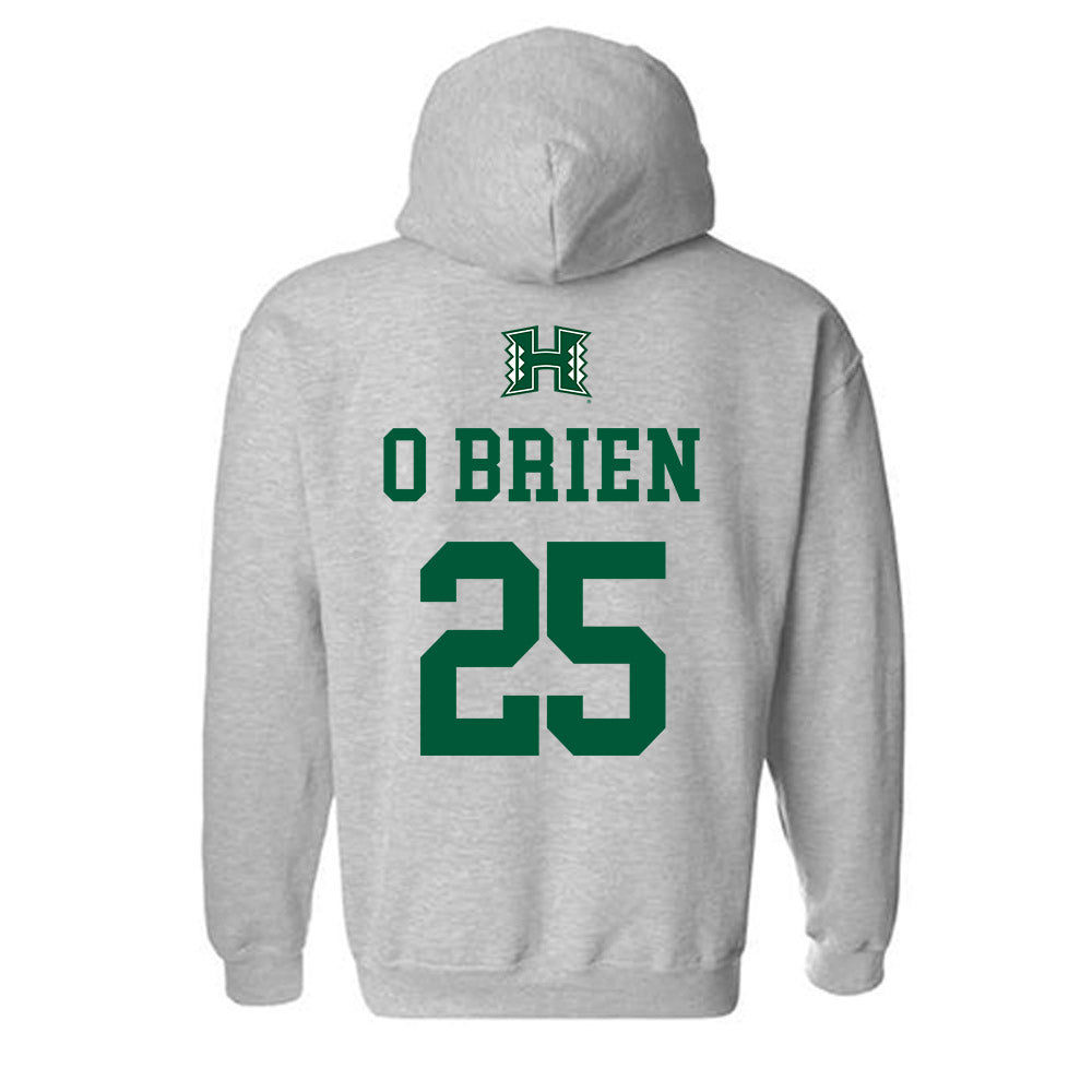 Hawaii - NCAA Baseball : Liam O'Brien - Classic Shersey Hooded Sweatshirt-1