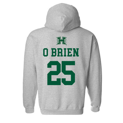 Hawaii - NCAA Baseball : Liam O'Brien - Classic Shersey Hooded Sweatshirt-1