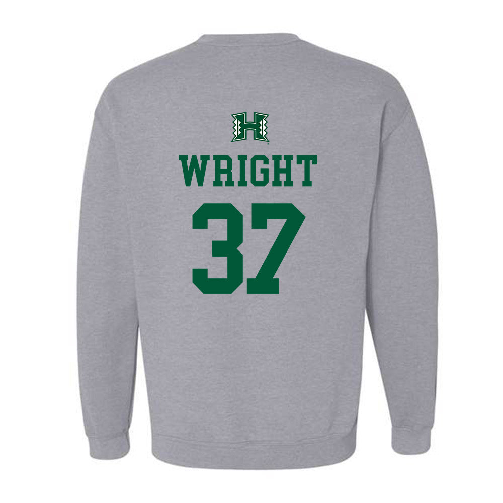Hawaii - NCAA Baseball : Gabe Wright - Classic Shersey Crewneck Sweatshirt-1