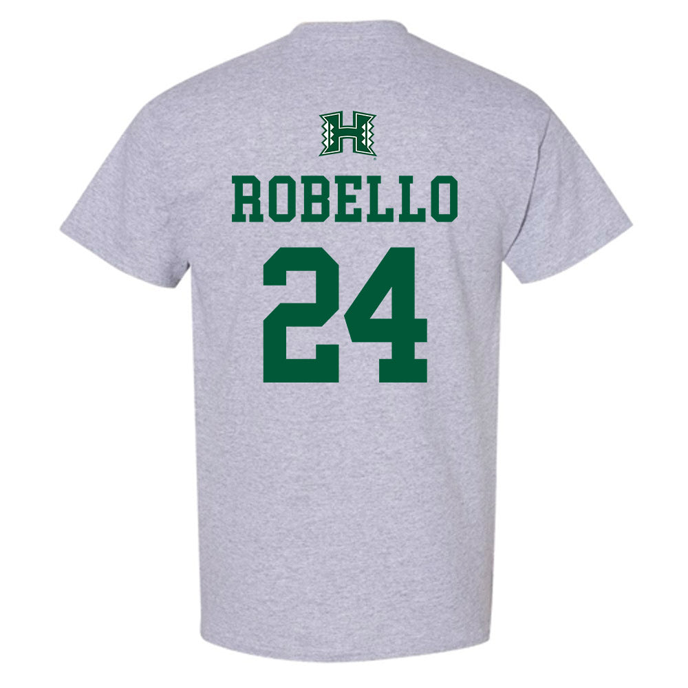 Hawaii - NCAA Baseball : Hekili Robello - Classic Shersey T-Shirt-1