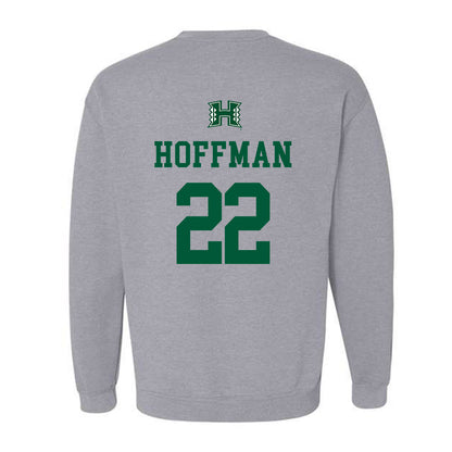Hawaii - NCAA Baseball : Christian Hoffman - Classic Shersey Crewneck Sweatshirt-1