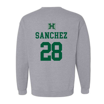Hawaii - NCAA Baseball : Kamaehu Sanchez - Classic Shersey Crewneck Sweatshirt-1