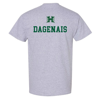 Hawaii - NCAA Men's Swimming & Diving : Victor Dagenais - Classic Shersey T-Shirt-1