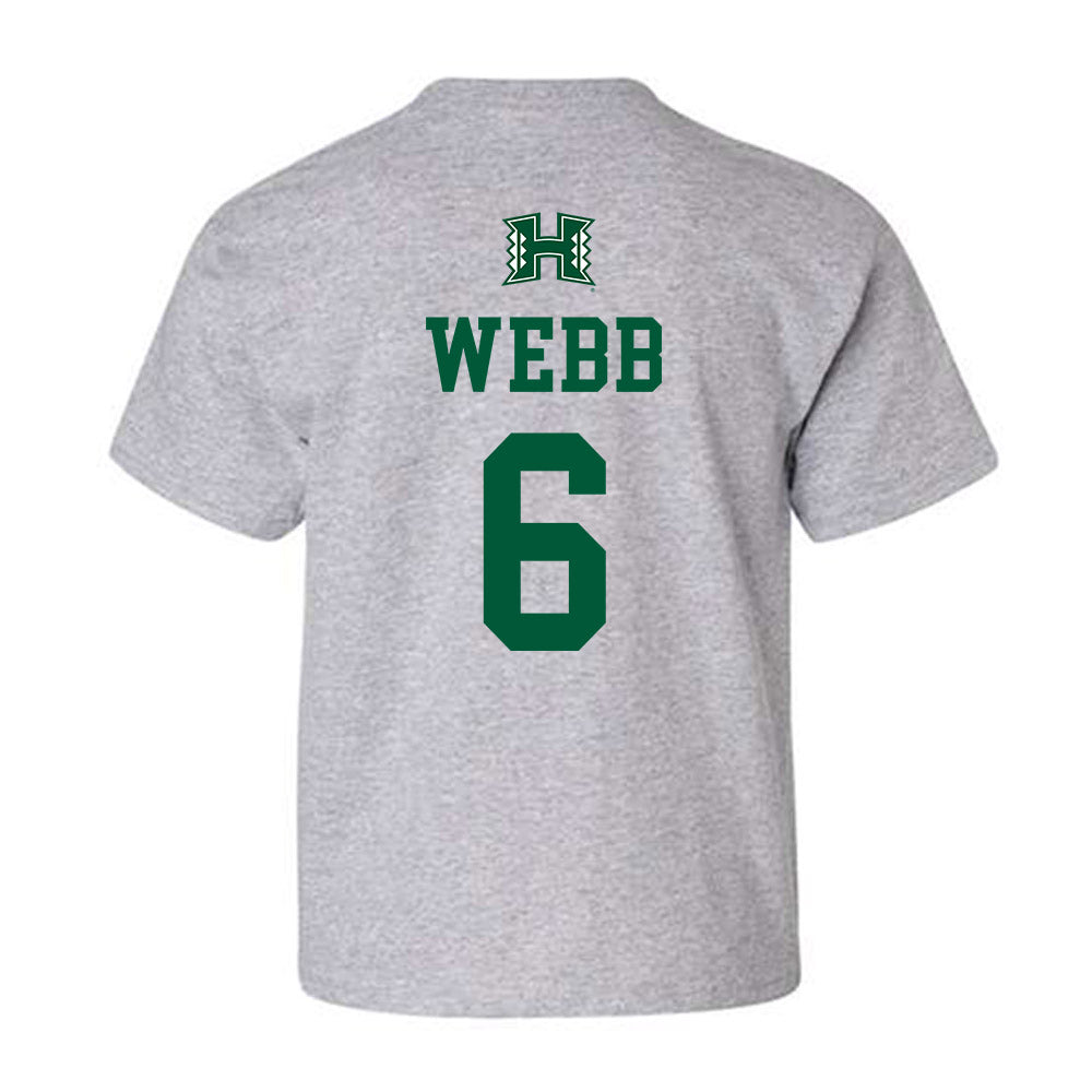 Hawaii - NCAA Women's Basketball : Kyra Webb - Classic Shersey Youth T-Shirt-1