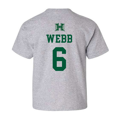 Hawaii - NCAA Women's Basketball : Kyra Webb - Classic Shersey Youth T-Shirt-1