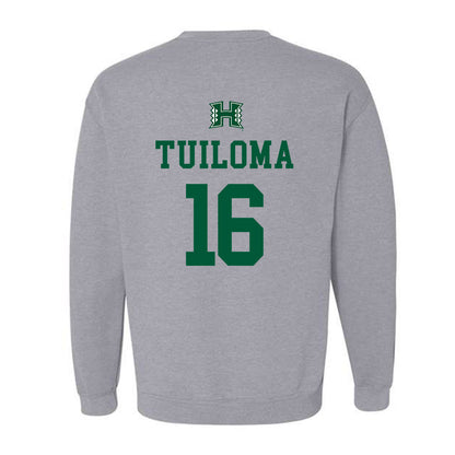 Hawaii - NCAA Softball : Kayara Tuiloma - Classic Shersey Crewneck Sweatshirt-1