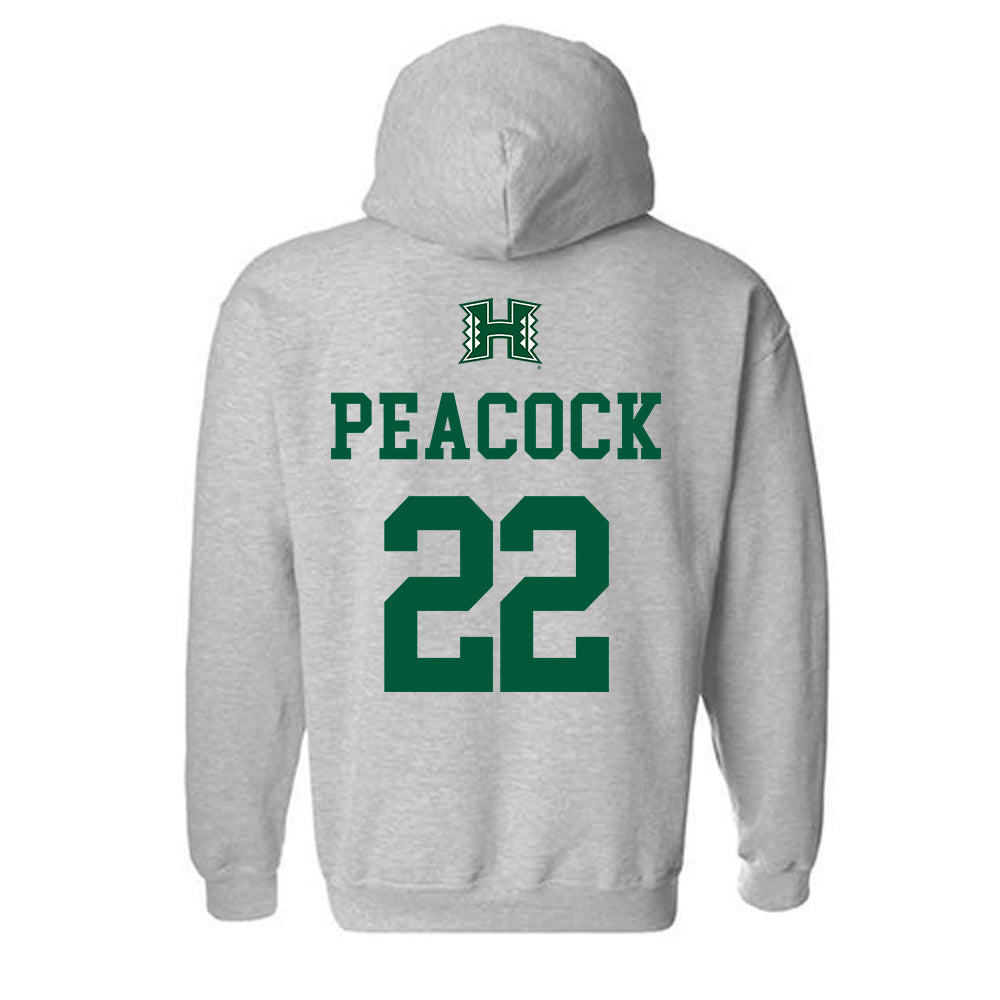 Hawaii - NCAA Women's Basketball : Jade Peacock - Classic Shersey Hooded Sweatshirt-1