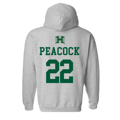 Hawaii - NCAA Women's Basketball : Jade Peacock - Classic Shersey Hooded Sweatshirt-1