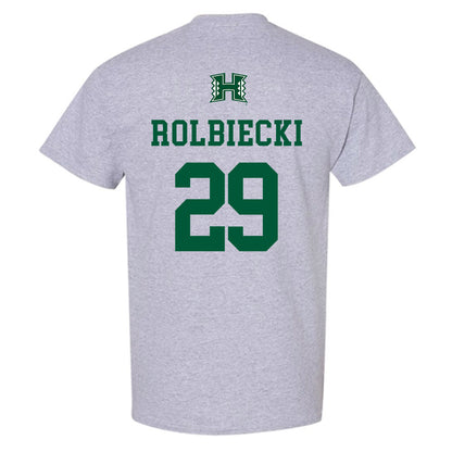 Hawaii - NCAA Baseball : Evan Rolbiecki - Classic Shersey T-Shirt-1