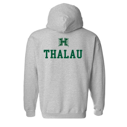 Hawaii - NCAA Men's Swimming & Diving : Tom Thalau - Classic Shersey Hooded Sweatshirt-1