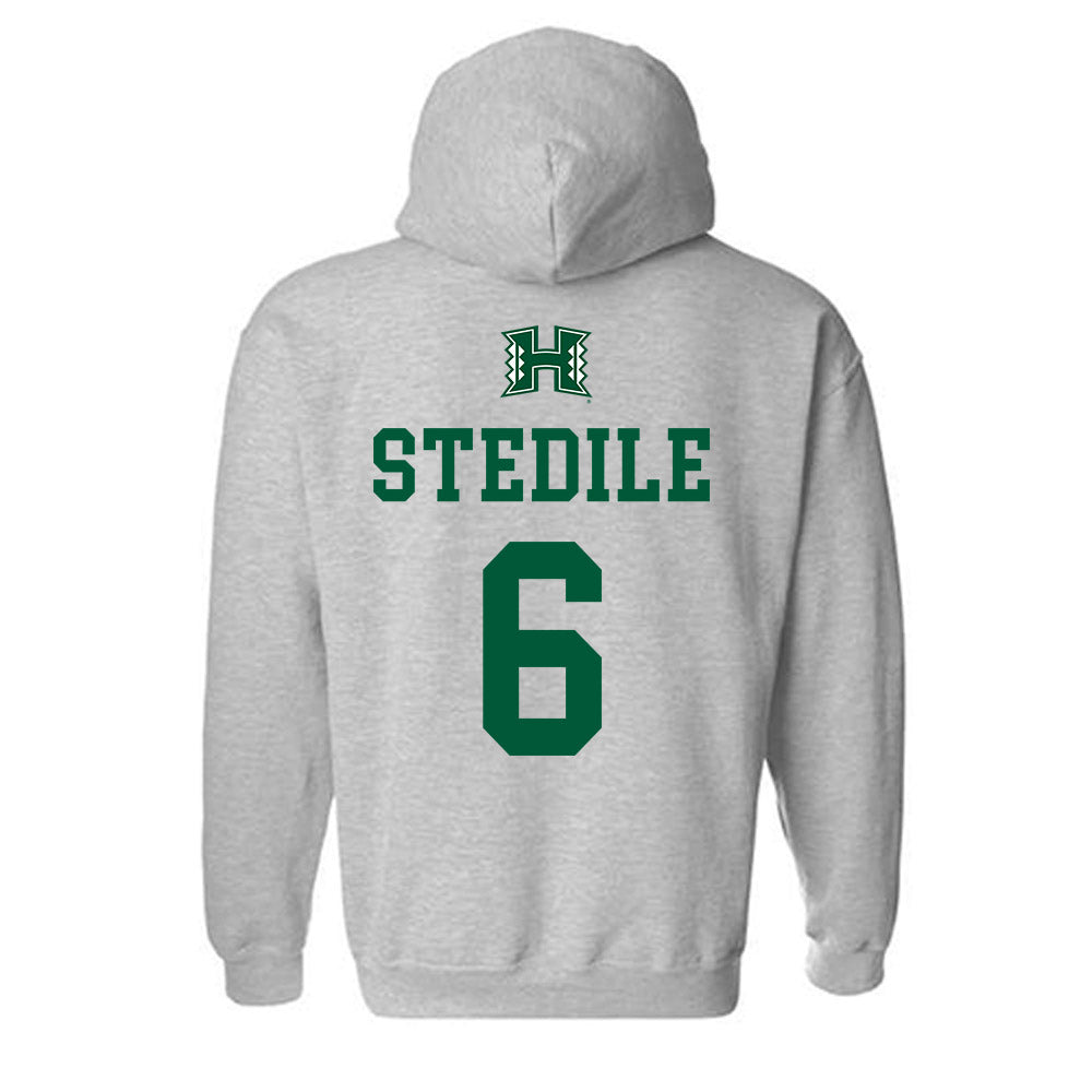 Hawaii - NCAA Beach Volleyball : Izadora Stedile - Classic Shersey Hooded Sweatshirt-1