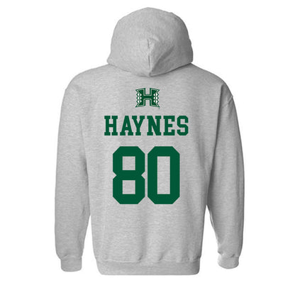 Hawaii - NCAA Football : Robert Haynes - Classic Shersey Hooded Sweatshirt-1