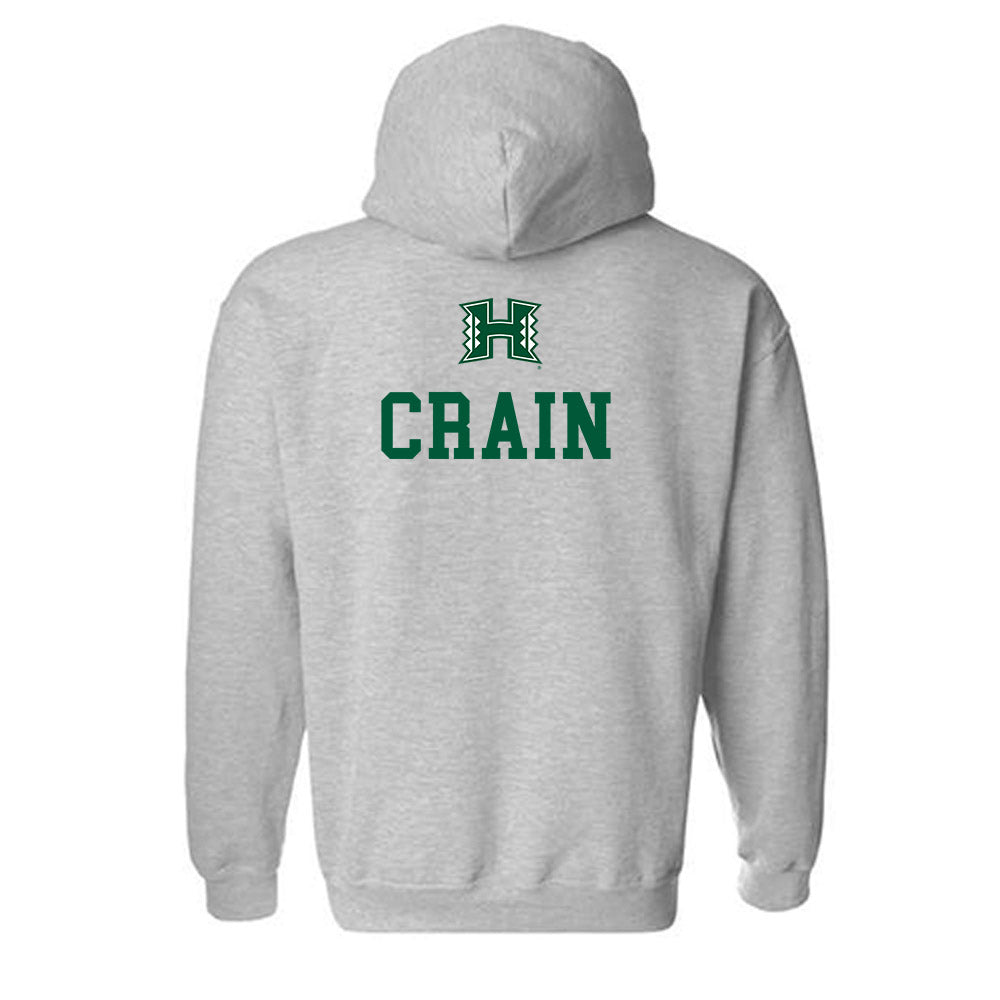 Hawaii - NCAA Men's Swimming & Diving : Daniel Crain - Classic Shersey Hooded Sweatshirt-1