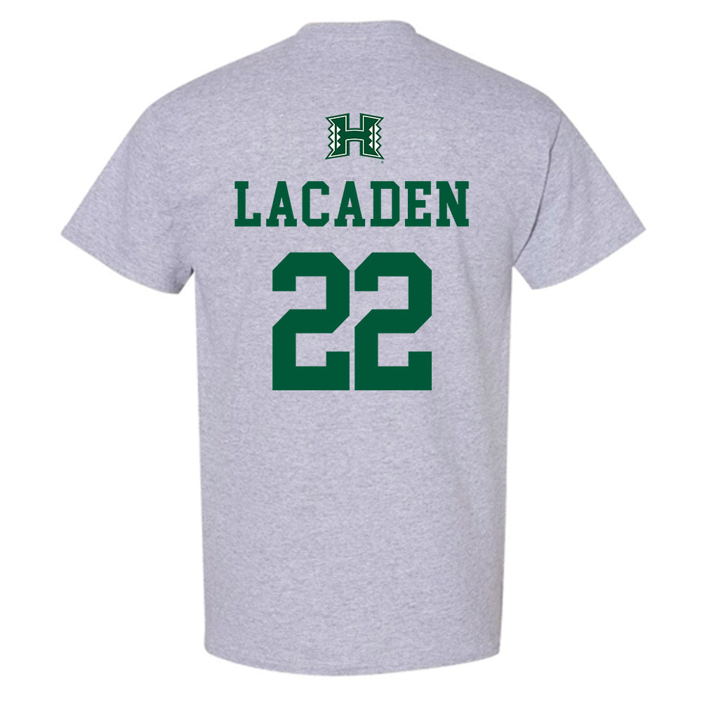 Hawaii - NCAA Football : Titan Lacaden - Classic Shersey T-Shirt-1
