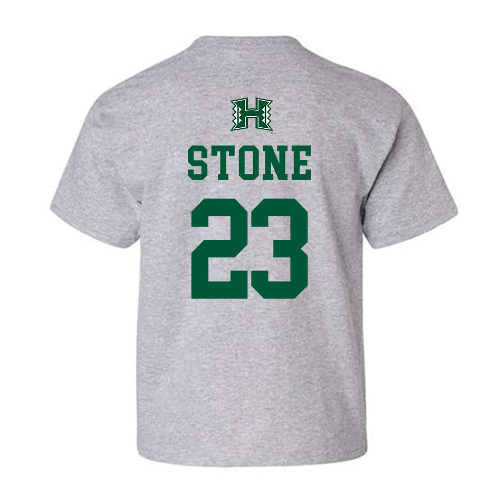 Hawaii - NCAA Football : Kydel Stone - Classic Shersey Youth T-Shirt-1
