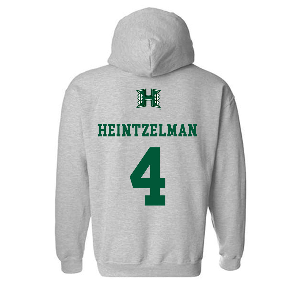 Hawaii - NCAA Beach Volleyball : Emily Heintzelman - Classic Shersey Hooded Sweatshirt-1