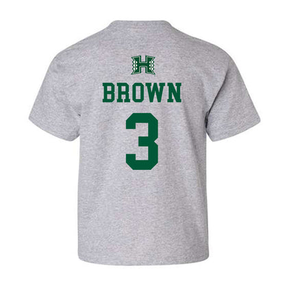 Hawaii - NCAA Football : Carson Brown - Classic Shersey Youth T-Shirt-1