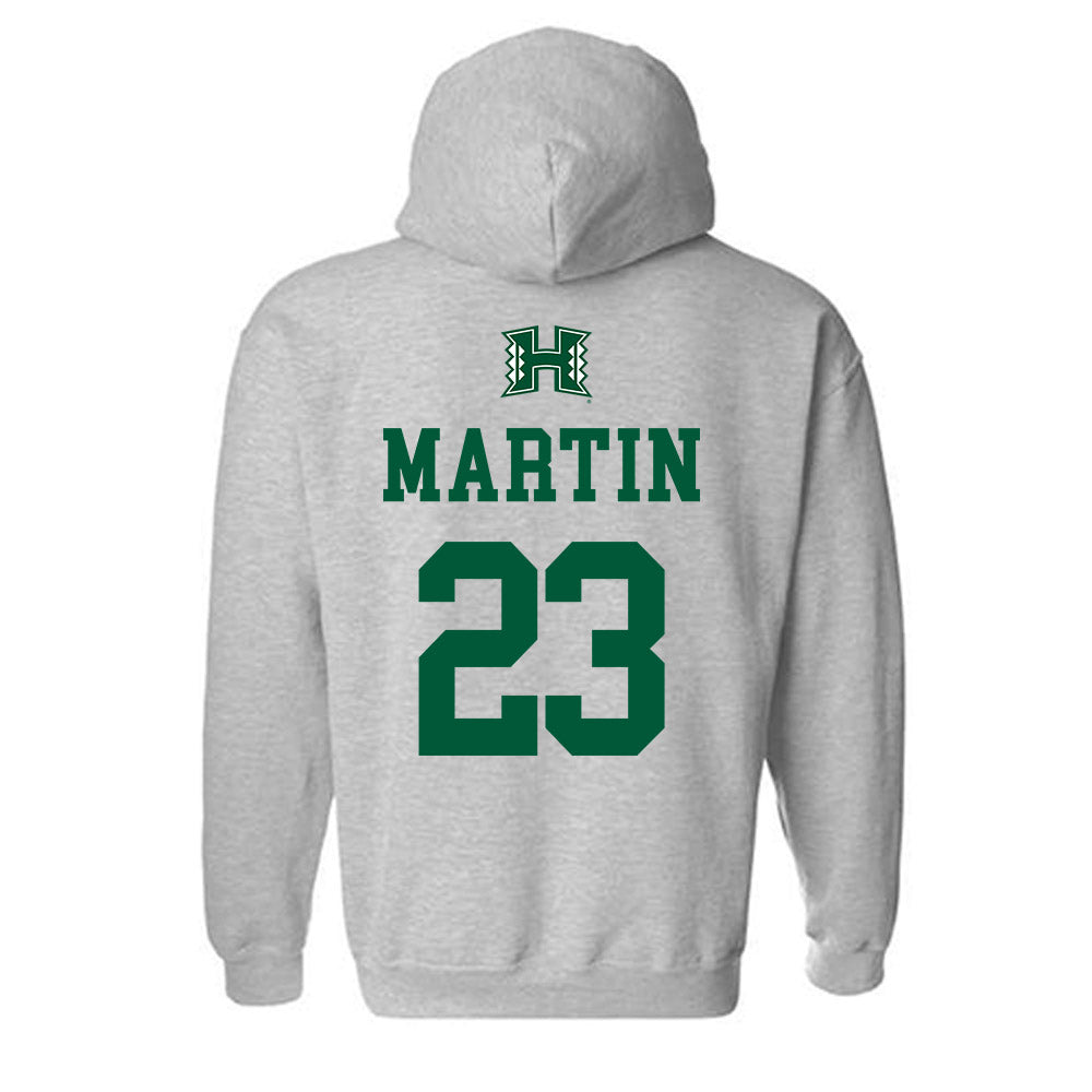 Hawaii - NCAA Baseball : Joshua Martin - Classic Shersey Hooded Sweatshirt-1