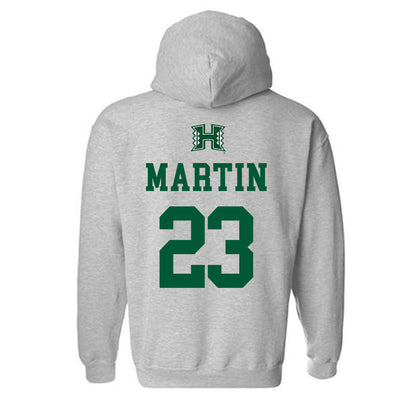 Hawaii - NCAA Baseball : Joshua Martin - Classic Shersey Hooded Sweatshirt-1
