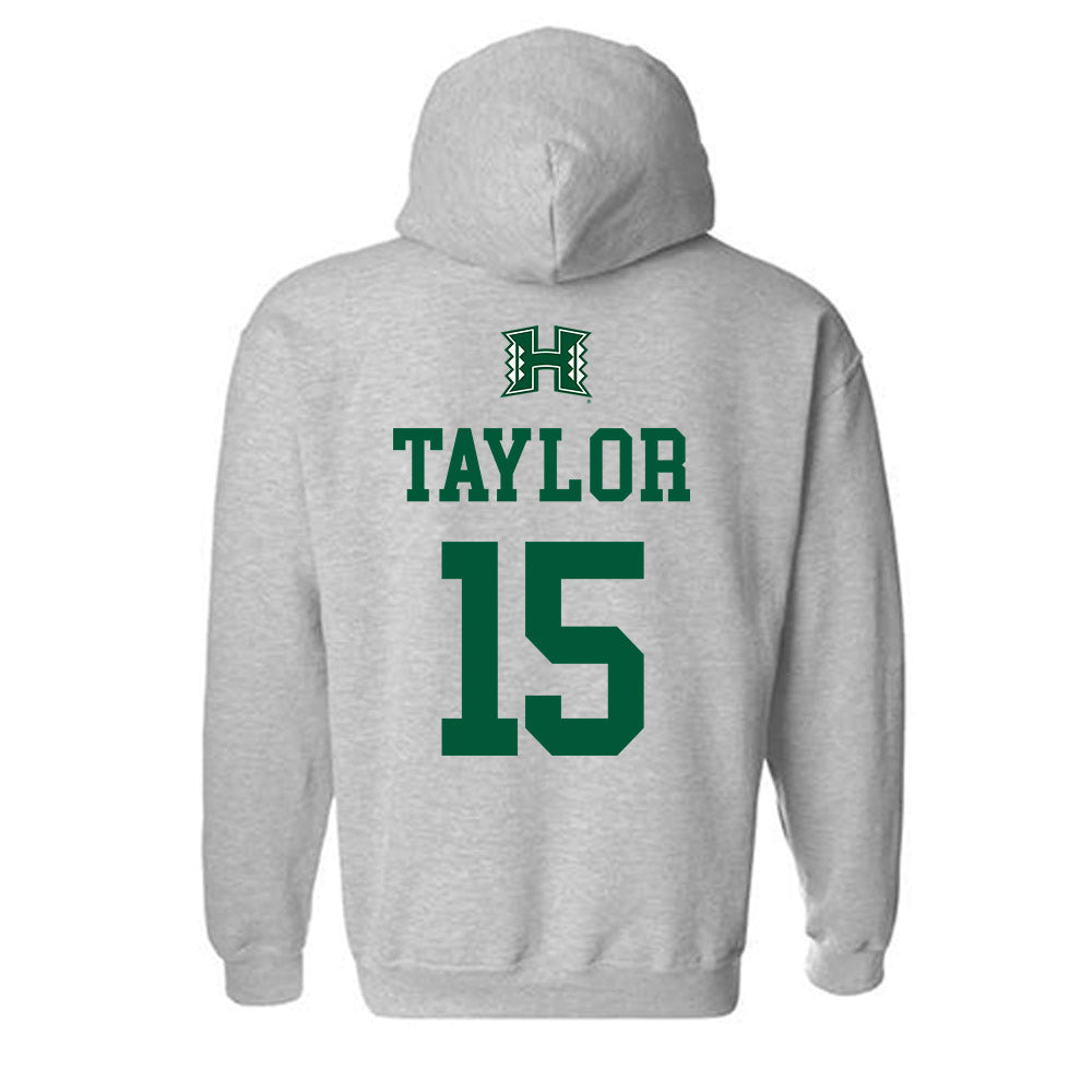 Hawaii - NCAA Men's Volleyball : Kai Taylor - Classic Shersey Hooded Sweatshirt-1