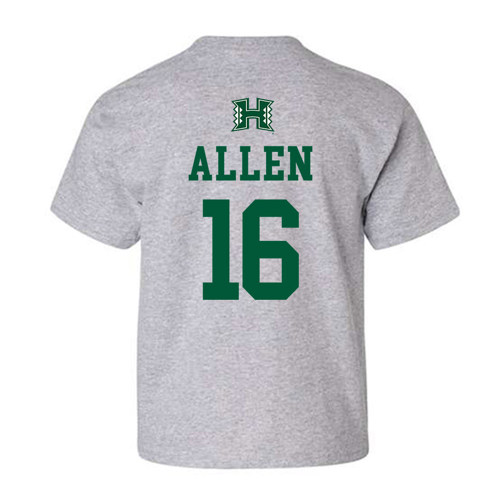 Hawaii - NCAA Football : Zion Allen - Classic Shersey Youth T-Shirt-1