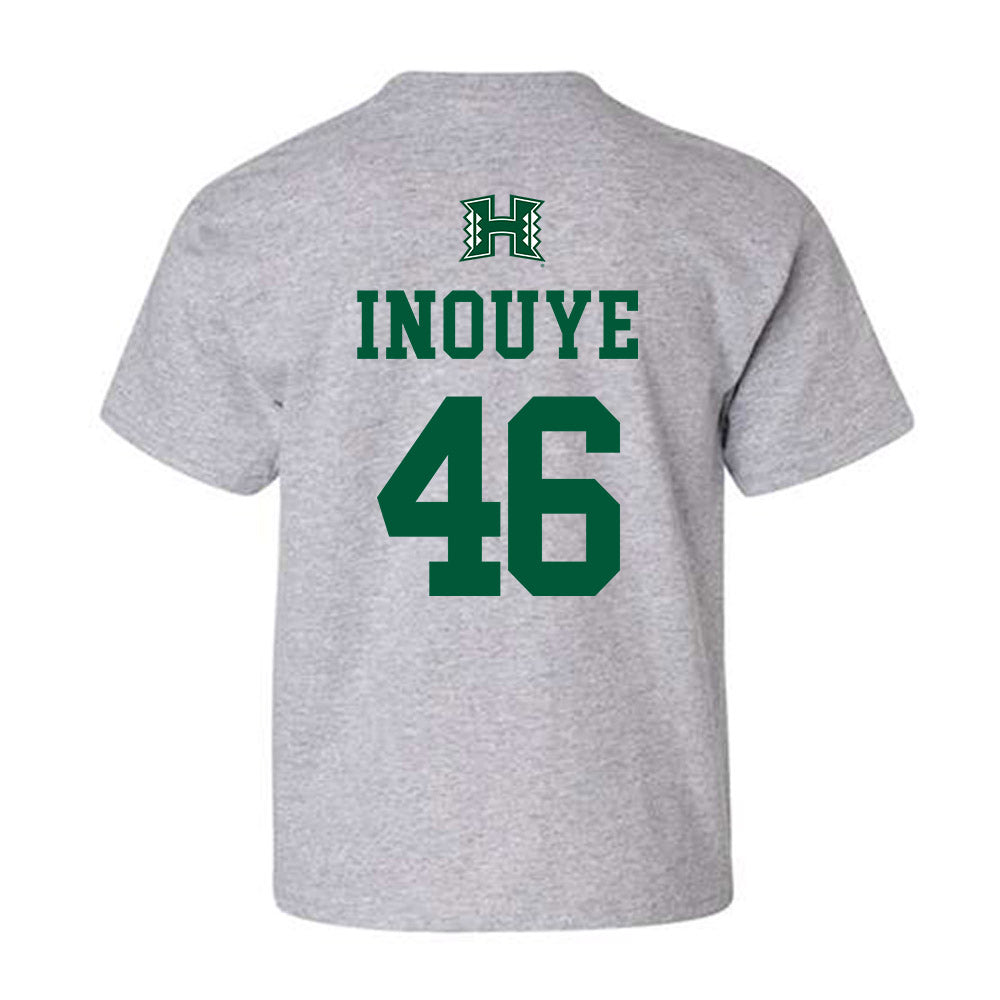 Hawaii - NCAA Baseball : Ryan Inouye - Classic Shersey Youth T-Shirt-1