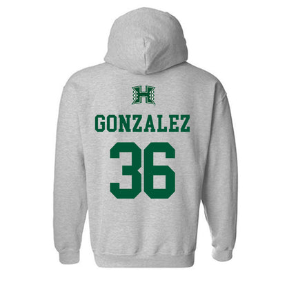 Hawaii - NCAA Baseball : Sebastian Gonzalez - Classic Shersey Hooded Sweatshirt-1