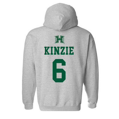 Hawaii - NCAA Baseball : Kedren Kinzie - Classic Shersey Hooded Sweatshirt-1