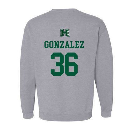 Hawaii - NCAA Baseball : Sebastian Gonzalez - Classic Shersey Crewneck Sweatshirt-1