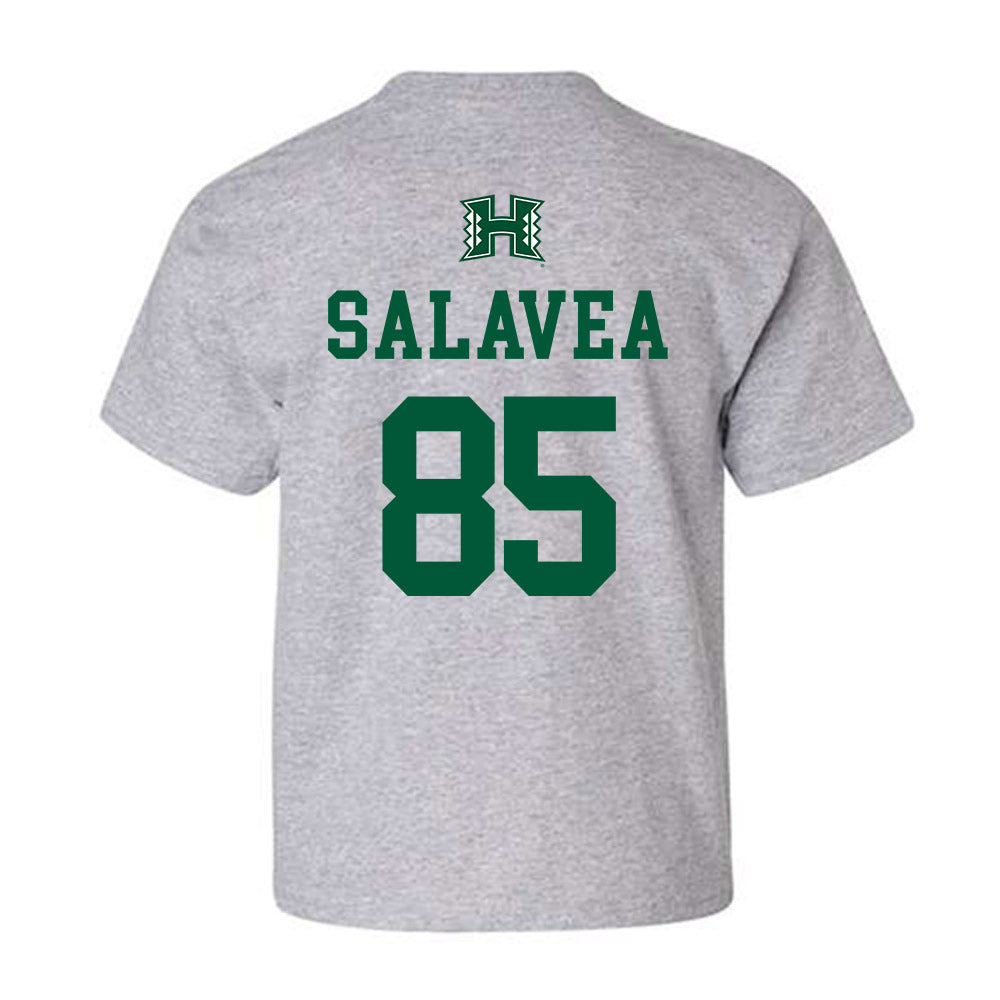 Hawaii - NCAA Football : Oakie Salavea - Classic Shersey Youth T-Shirt-1