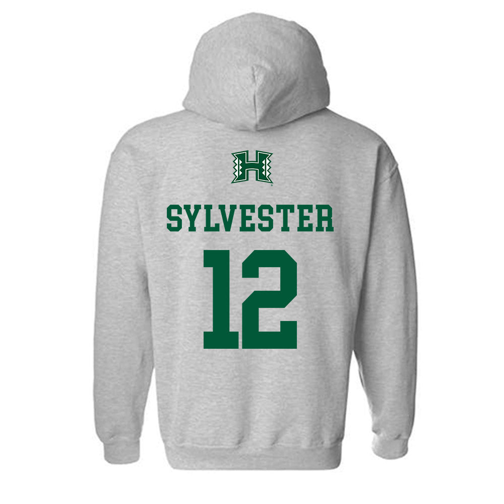 Hawaii - NCAA Women's Volleyball : Miliana Sylvester - Classic Shersey Hooded Sweatshirt-1