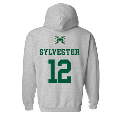 Hawaii - NCAA Women's Volleyball : Miliana Sylvester - Classic Shersey Hooded Sweatshirt-1