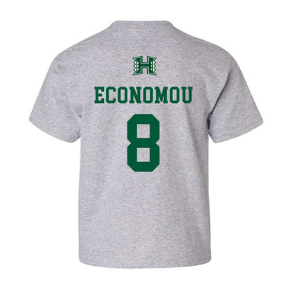 Hawaii - NCAA Men's Basketball : AJ Economou - Classic Shersey Youth T-Shirt-1