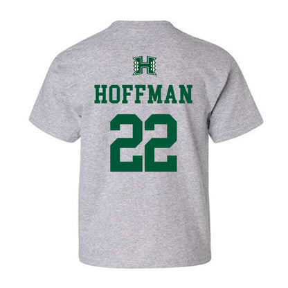 Hawaii - NCAA Baseball : Christian Hoffman - Classic Shersey Youth T-Shirt-1