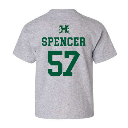 Hawaii - NCAA Football : Ethan Spencer - Classic Shersey Youth T-Shirt-1