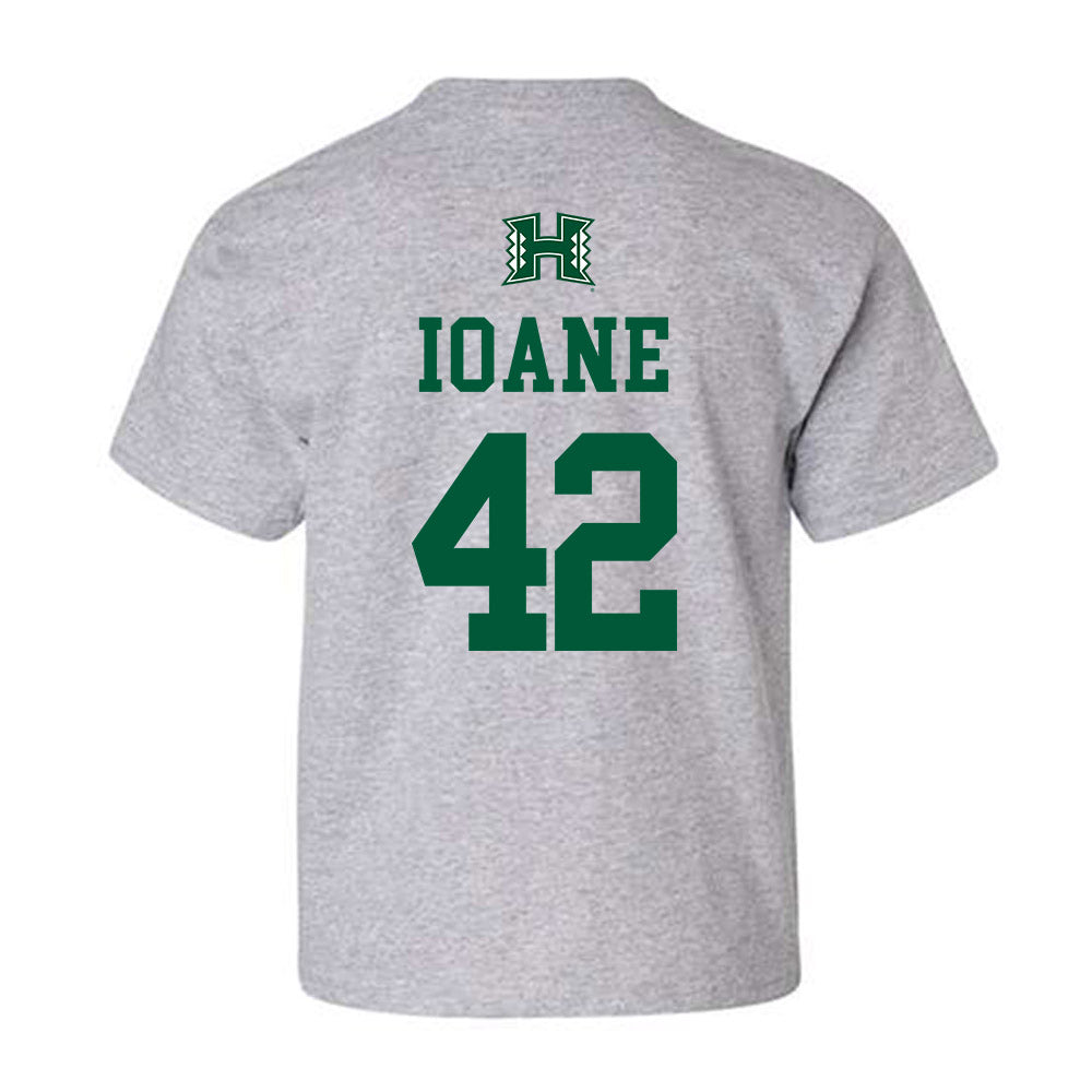 Hawaii - NCAA Football : Matteus Ioane - Classic Shersey Youth T-Shirt-1
