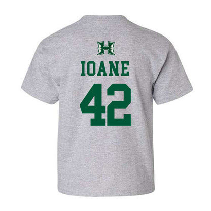 Hawaii - NCAA Football : Matteus Ioane - Classic Shersey Youth T-Shirt-1