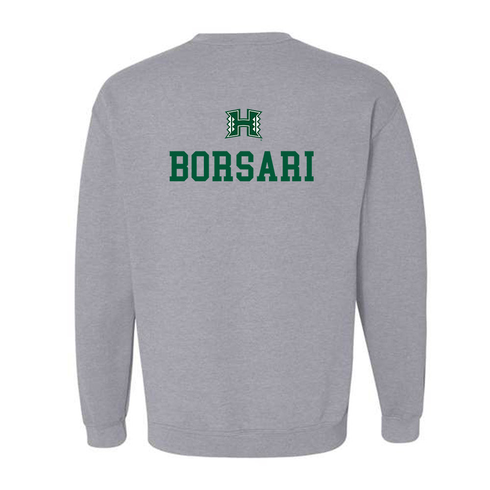 Hawaii - NCAA Football : Hudson Borsari - Classic Shersey Crewneck Sweatshirt-1