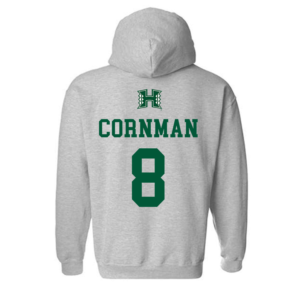 Hawaii - NCAA Beach Volleyball : Kiera Cornman - Classic Shersey Hooded Sweatshirt-1