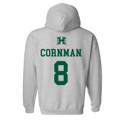 Hawaii - NCAA Beach Volleyball : Kiera Cornman - Classic Shersey Hooded Sweatshirt-1