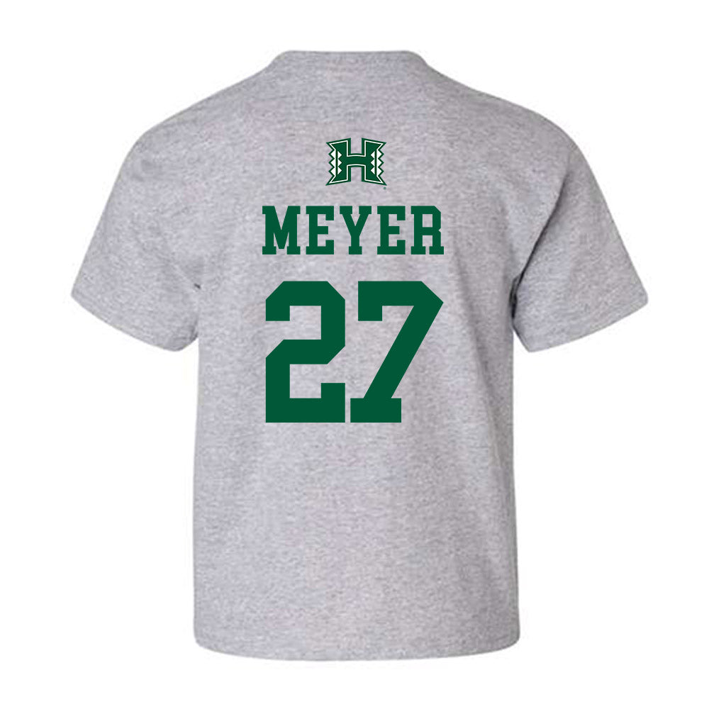 Hawaii - NCAA Football : Makanale'a Meyer - Classic Shersey Youth T-Shirt-1