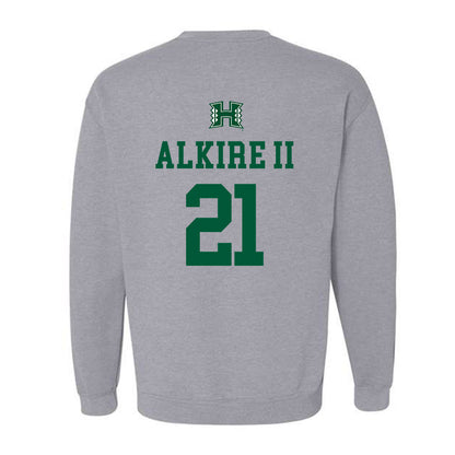 Hawaii - NCAA Baseball : John Alkire II - Classic Shersey Crewneck Sweatshirt-1