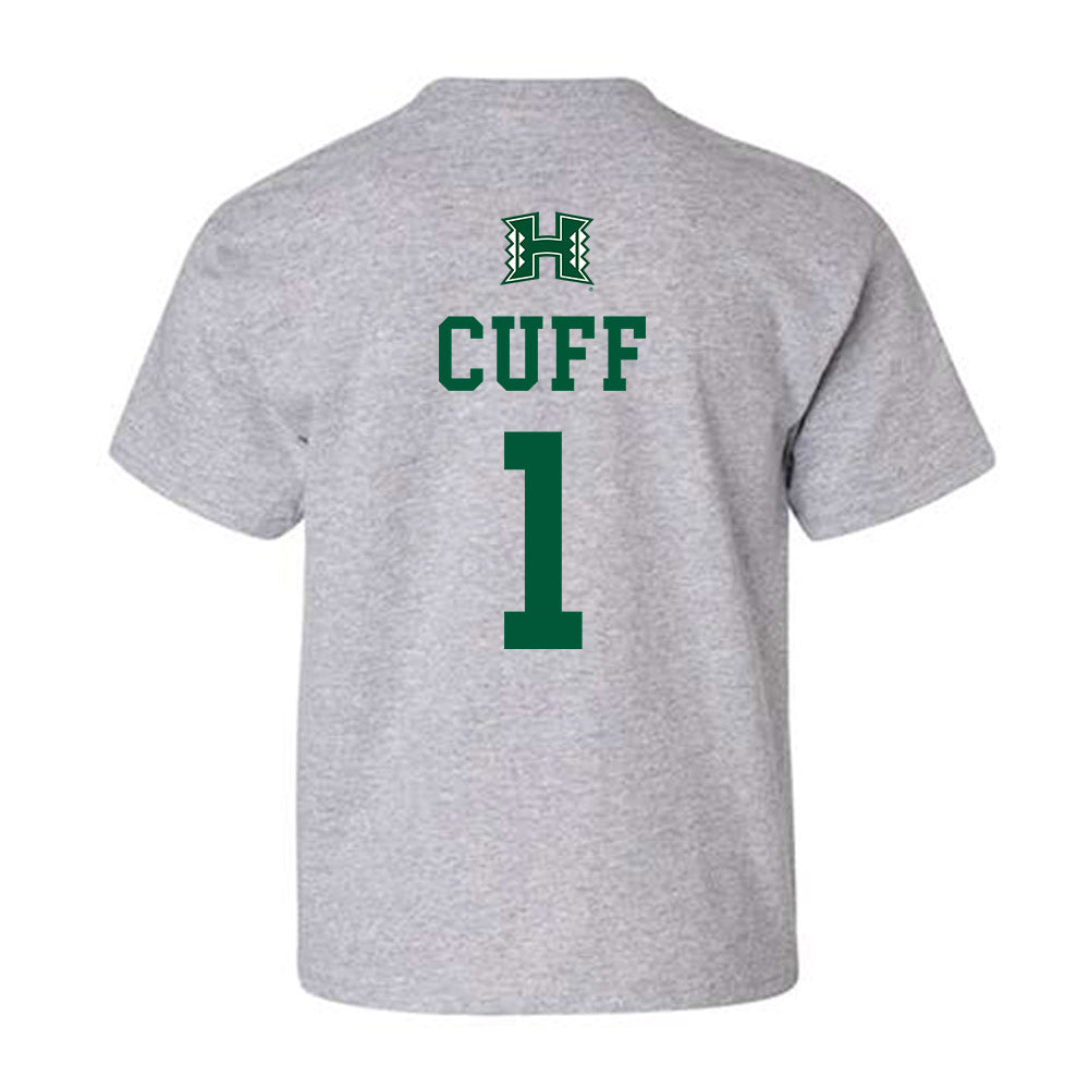 Hawaii - NCAA Men's Basketball : Tanner Cuff - Classic Shersey Youth T-Shirt-1