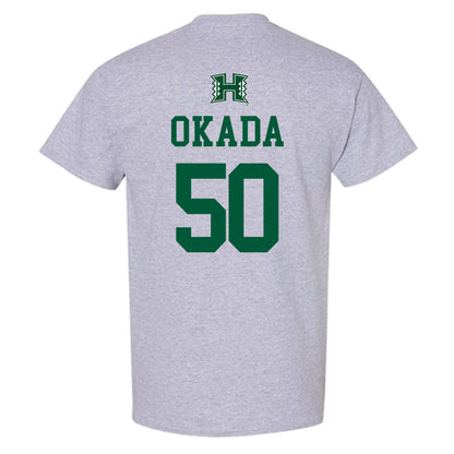 Hawaii - NCAA Baseball : Caleb Okada - Classic Shersey T-Shirt-1