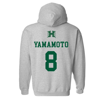 Hawaii - NCAA Softball : Cierra Yamamoto - Classic Shersey Hooded Sweatshirt-1
