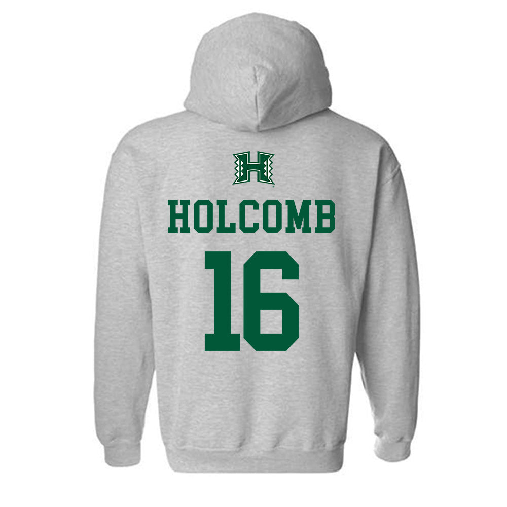 Hawaii - NCAA Women's Volleyball : Cameron Holcomb - Classic Shersey Hooded Sweatshirt-1