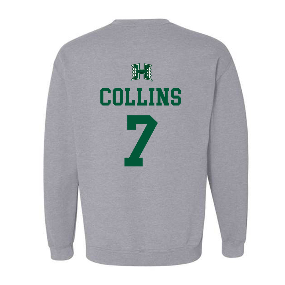 Hawaii - NCAA Women's Basketball : Ella Collins - Classic Shersey Crewneck Sweatshirt-1