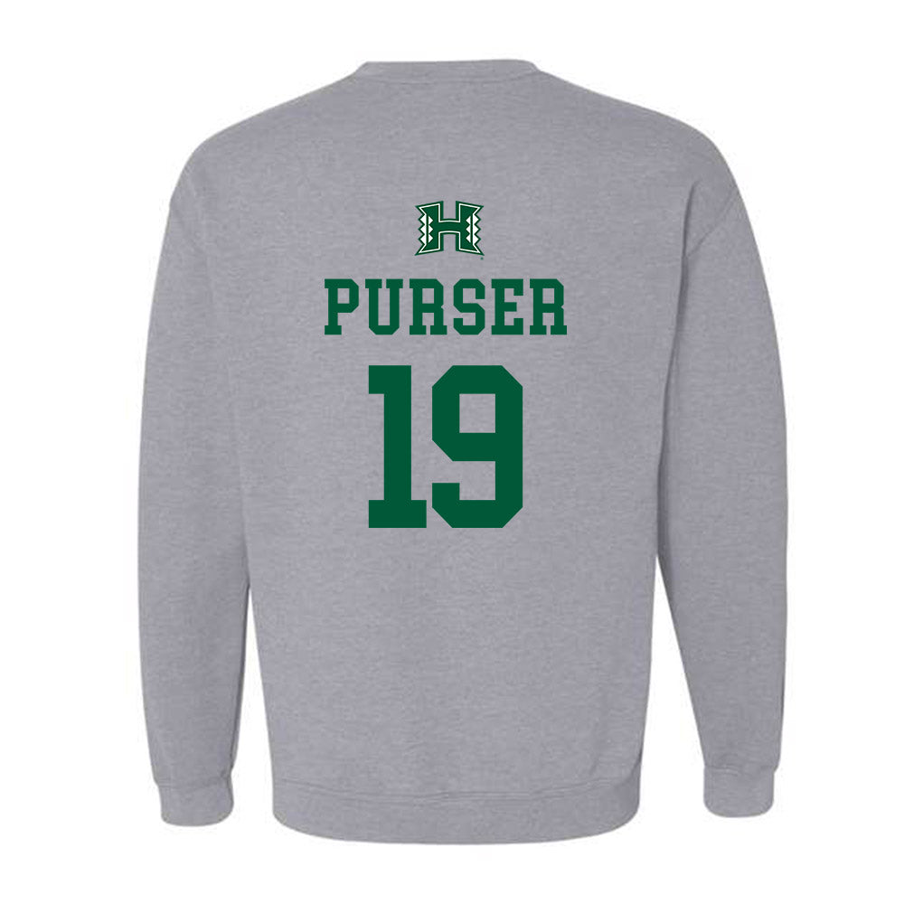 Hawaii - NCAA Women's Volleyball : Rachel Purser - Classic Shersey Crewneck Sweatshirt-1
