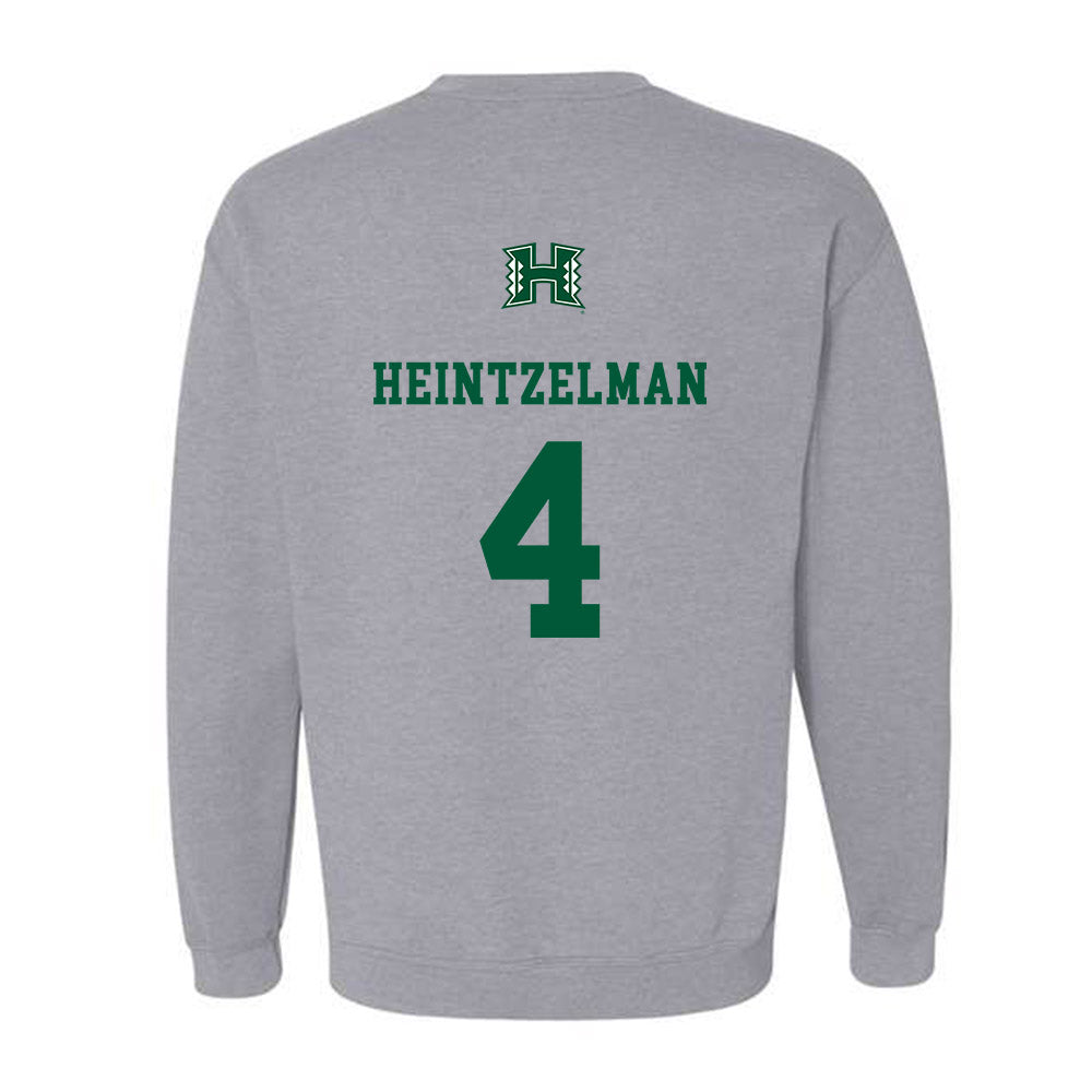 Hawaii - NCAA Beach Volleyball : Emily Heintzelman - Classic Shersey Crewneck Sweatshirt-1