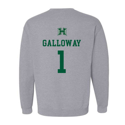 Hawaii - NCAA Men's Volleyball : Chaz Galloway - Classic Shersey Crewneck Sweatshirt-1